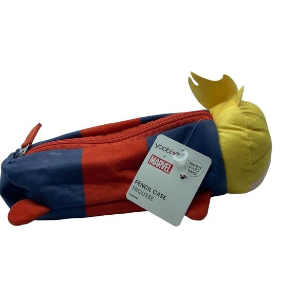 Yoobi x Marvel Captain Marvel Pencil Pouch School Supply NEW NWT - Picture 3 of 6